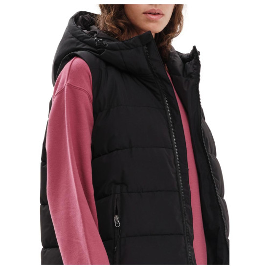 Emerson Γυναικείο αμάνικο μπουφάν Women's Long Puffer Vest Jacket